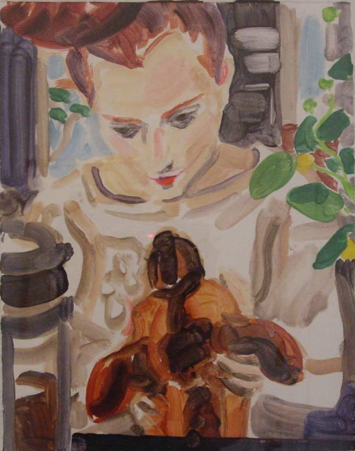 Work by Elizabeth Peyton