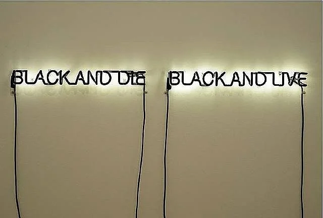 Work by Glenn Ligon