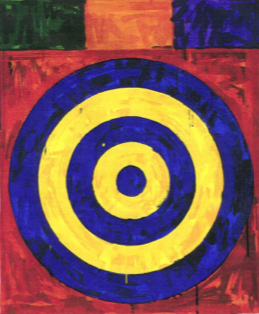 Work by Jasper Johns