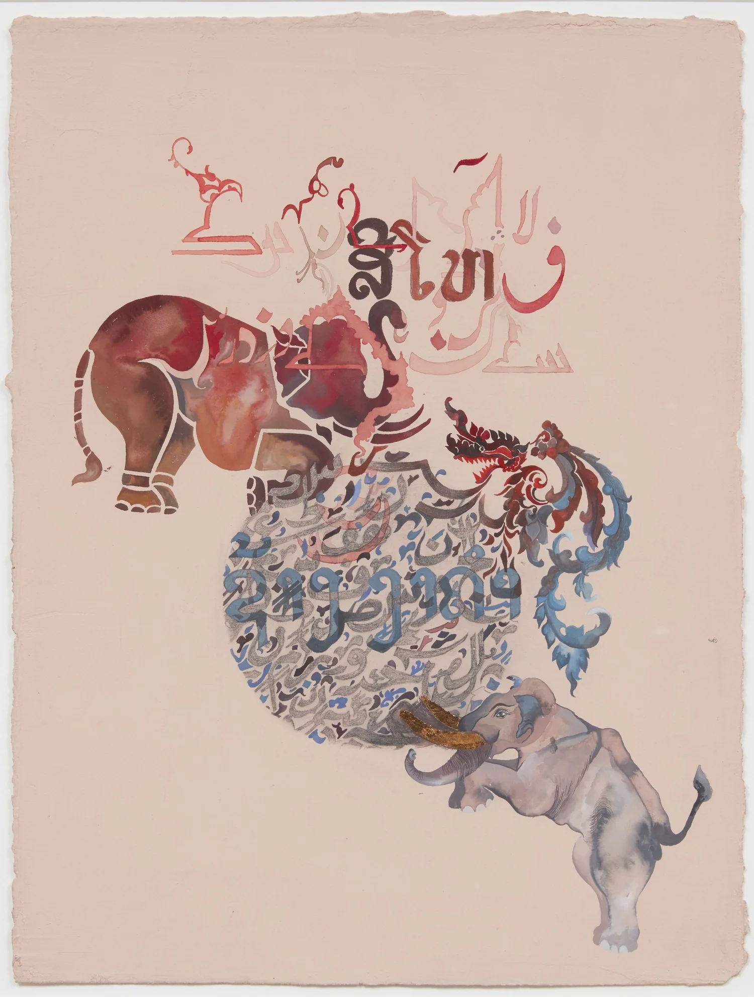 Work by Shahzia Sikander